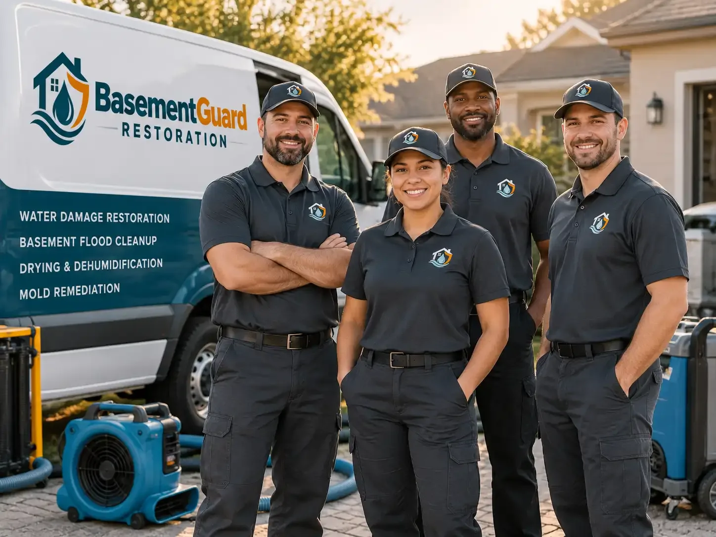Basement Water Damage Restoration company in Merrifield, MN